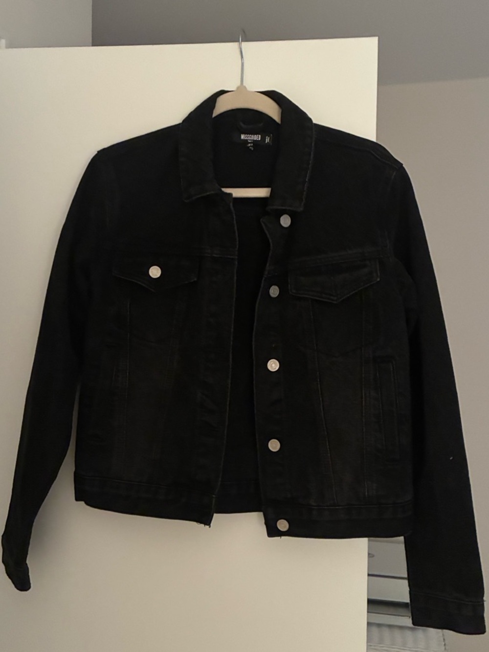 Missguided + Black Denim Jacket